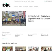 Kleine Seitenvorschau von djk.bistum-passau.de