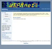 Kleine Seitenvorschau von wsprnet.org