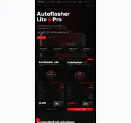 Kleine Seitenvorschau von autoflasher.de