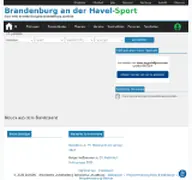 Kleine Seitenvorschau von neubrandenburg-sport.de