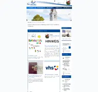 Kleine Seitenvorschau von neuburg-ka.de