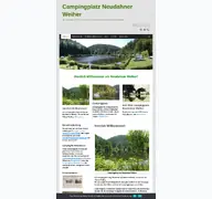 Kleine Seitenvorschau von neudahner-weiher.de