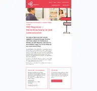 Kleine Seitenvorschau von ggg-wegweiser.ch