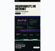 Kleine Seitenvorschau von newrelic.com
