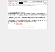 Kleine Seitenvorschau von crosswordtracker.com