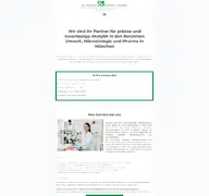 Kleine Seitenvorschau von labor-graner.de
