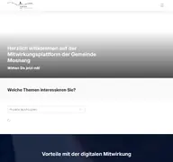 Kleine Seitenvorschau von mitwirken-mosnang.ch