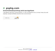 Kleine Seitenvorschau von pspkg.com