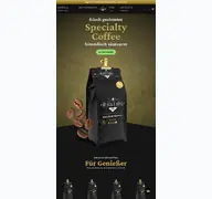 Kleine Seitenvorschau von black-label-coffee.de