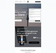 Kleine Seitenvorschau von glanzsecurity.de