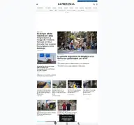 Kleine Seitenvorschau von laprovincia.es