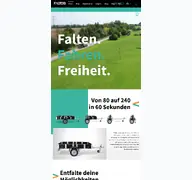 Kleine Seitenvorschau von faltos.de
