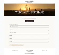 Kleine Seitenvorschau von loccitane.com