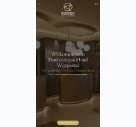 Kleine Seitenvorschau von postboutiquehotel-wuppertal.de