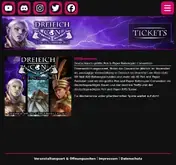 Kleine Seitenvorschau von dreieichcon.de