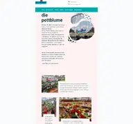 Kleine Seitenvorschau von pottblume.de