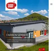 Kleine Seitenvorschau von farben-senner.de
