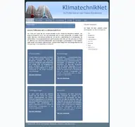 Kleine Seitenvorschau von klimatechniknet.ch