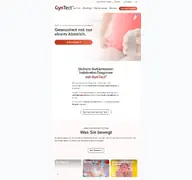 Kleine Seitenvorschau von gyntect.de