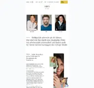 Kleine Seitenvorschau von sms-models.de