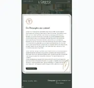 Kleine Seitenvorschau von lorbeer-restaurant.de
