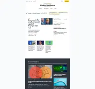 Kleine Seitenvorschau von modernhealthcare.com