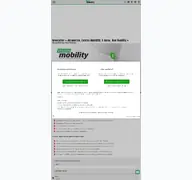 Kleine Seitenvorschau von newsletter.vision-mobility.de