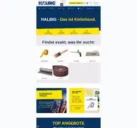 Kleine Seitenvorschau von hal-big.de
