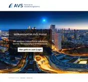 Kleine Seitenvorschau von portal.avs-automotive.de