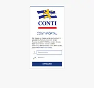 Kleine Seitenvorschau von portal.conti-online.de
