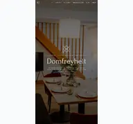 Kleine Seitenvorschau von domfreyheit.de