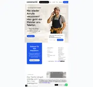 Kleine Seitenvorschau von meistertelefon.de
