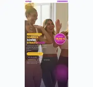 Kleine Seitenvorschau von skyfit-women.de