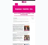 Kleine Seitenvorschau von servus-nachbar.at