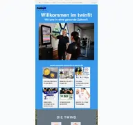 Kleine Seitenvorschau von twinfit.de