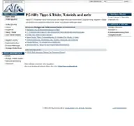 Kleine Seitenvorschau von newbieweb.de