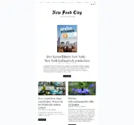 Kleine Seitenvorschau von newfoodcity.de