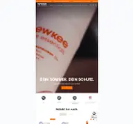 Kleine Seitenvorschau von newkee.de