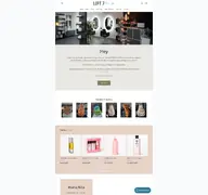 Kleine Seitenvorschau von loft7hairspa.de