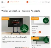Kleine Seitenvorschau von wittler-shop.de