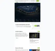 Kleine Seitenvorschau von nvidia.ru