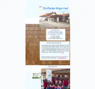 Kleine Seitenvorschau von dorfladen-ingenried.de