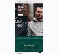 Kleine Seitenvorschau von projectvan.at