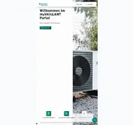 Kleine Seitenvorschau von myvaillantweb.de