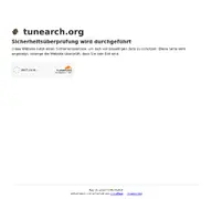 Kleine Seitenvorschau von tunearch.org
