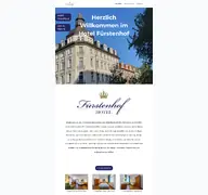 Kleine Seitenvorschau von hotel-fuerstenhof-rathenow.de