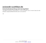 Kleine Seitenvorschau von asiawok-sushibar.de