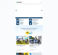 Kleine Seitenvorschau von dotblue-ebike.de
