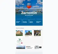 Kleine Seitenvorschau von zarrentin.de