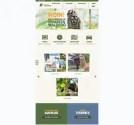 Kleine Seitenvorschau von wingster-waldzoo.de